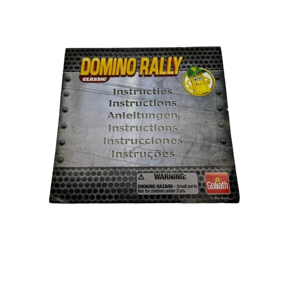Domino Rally Classic Original 80 Dominos By Goliath For Parts Only - Picture 5 of 6